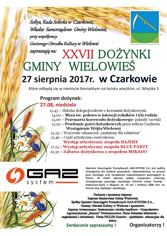 dozynki czarkow 2017