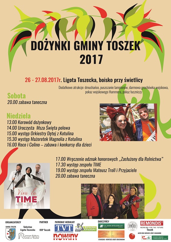 dozynki toszek 2017