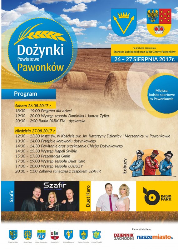 Dożynki Powiatowe Pawonków 2017