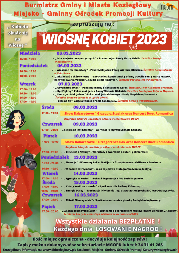 Wiosna Kobiet 2023 plakat 003