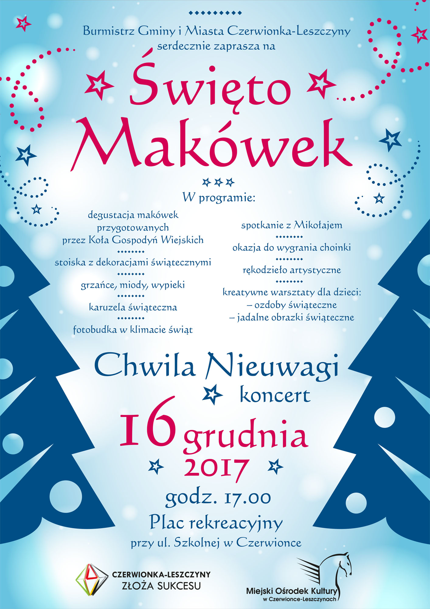 swieto makowek plakat www 2017