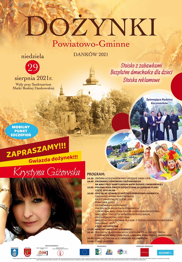 plakat dozynki powiatowo gminne